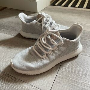 Adidas Tubular Shadow Knit Trainer Sneaker Athletic Shoes Lightweight Grey